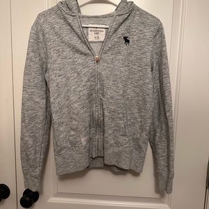 Abercrombie Kids Gray Sweatshirt with Zipper